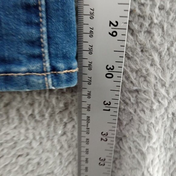 Levis Jeans Womens 12 Blue Faded 515 Bootcut Casual Everyday Basic Classic Denim - Picture 6 of 11